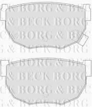 Borg & Beck BBP1549 - Juego de pastillas de freno