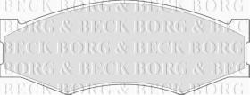 Borg & Beck BBP1551 - Juego de pastillas de freno