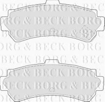 Borg & Beck BBP1552 - Juego de pastillas de freno