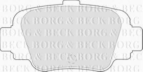 Borg & Beck BBP1560 - Juego de pastillas de freno