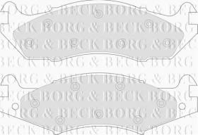 Borg & Beck BBP1566 - Juego de pastillas de freno