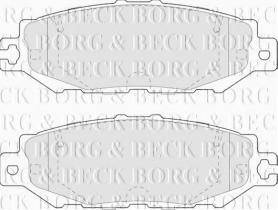 Borg & Beck BBP1570 - Juego de pastillas de freno