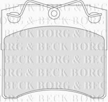 Borg & Beck BBP1572 - Juego de pastillas de freno