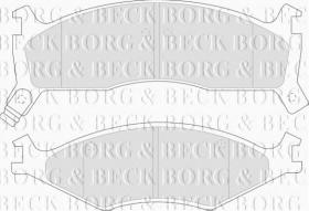 Borg & Beck BBP1573 - Juego de pastillas de freno