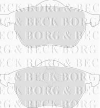 Borg & Beck BBP1575 - Juego de pastillas de freno