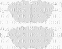 Borg & Beck BBP1578 - Juego de pastillas de freno