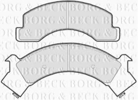 Borg & Beck BBP1580 - Juego de pastillas de freno