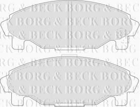 Borg & Beck BBP1581 - Juego de pastillas de freno