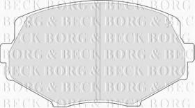 Borg & Beck BBP1583 - Juego de pastillas de freno
