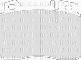 Borg & Beck BBP1587 - Juego de pastillas de freno