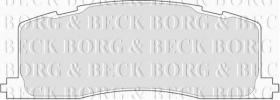 Borg & Beck BBP1593 - Juego de pastillas de freno