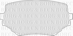 Borg & Beck BBP1597 - Juego de pastillas de freno