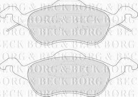 Borg & Beck BBP1602 - Juego de pastillas de freno