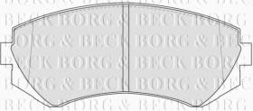 Borg & Beck BBP1611 - Juego de pastillas de freno