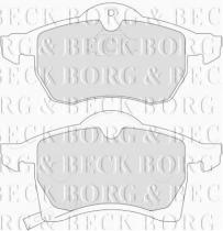 Borg & Beck BBP1612 - Juego de pastillas de freno