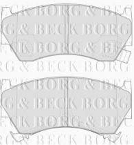 Borg & Beck BBP1613 - Juego de pastillas de freno