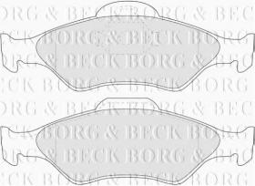 Borg & Beck BBP1616 - Juego de pastillas de freno