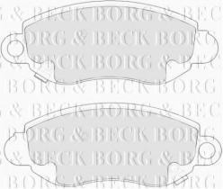 Borg & Beck BBP1626 - Juego de pastillas de freno