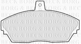Borg & Beck BBP1629 - Juego de pastillas de freno