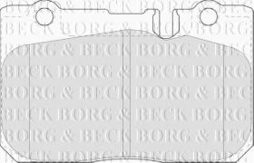 Borg & Beck BBP1631 - Juego de pastillas de freno
