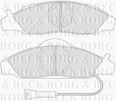 Borg & Beck BBP1633 - Juego de pastillas de freno