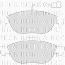 Borg & Beck BBP1635 - Juego de pastillas de freno