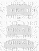 Borg & Beck BBP1640 - Juego de pastillas de freno