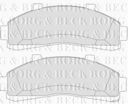 Borg & Beck BBP1644 - Juego de pastillas de freno