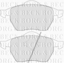 Borg & Beck BBP1645 - Juego de pastillas de freno