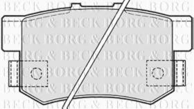 Borg & Beck BBP1656 - Juego de pastillas de freno
