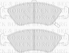 Borg & Beck BBP1661 - Juego de pastillas de freno