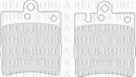 Borg & Beck BBP1665 - Juego de pastillas de freno