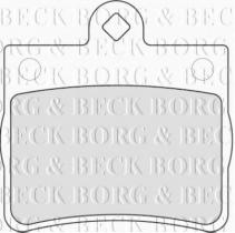 Borg & Beck BBP1668 - Juego de pastillas de freno