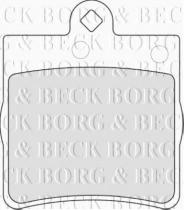 Borg & Beck BBP1669 - Juego de pastillas de freno