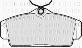 Borg & Beck BBP1672 - Juego de pastillas de freno