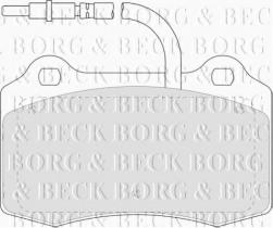 Borg & Beck BBP1674 - Juego de pastillas de freno