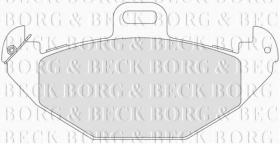 Borg & Beck BBP1676 - Juego de pastillas de freno