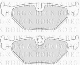 Borg & Beck BBP1677 - Juego de pastillas de freno