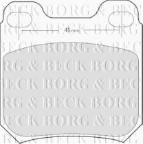 Borg & Beck BBP1678 - Juego de pastillas de freno