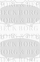 Borg & Beck BBP1682 - Juego de pastillas de freno