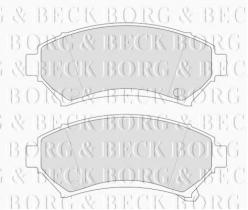 Borg & Beck BBP1686 - Juego de pastillas de freno