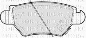 Borg & Beck BBP1687 - Juego de pastillas de freno