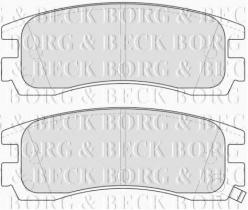 Borg & Beck BBP1689 - Juego de pastillas de freno
