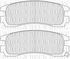 Borg & Beck BBP1689 - Juego de pastillas de freno
