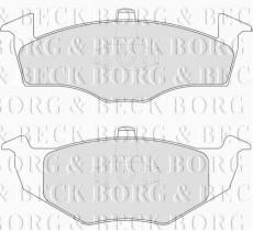 Borg & Beck BBP1691 - Juego de pastillas de freno