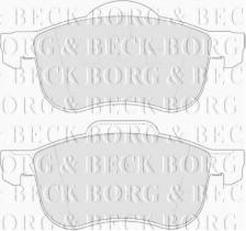Borg & Beck BBP1695 - Juego de pastillas de freno