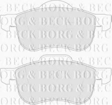 Borg & Beck BBP1695 - Juego de pastillas de freno