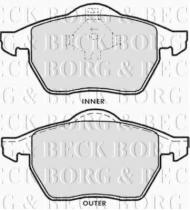 Borg & Beck BBP1696 - Juego de pastillas de freno