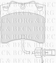 Borg & Beck BBP1702 - Juego de pastillas de freno