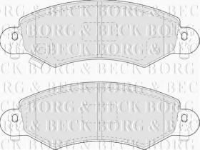 Borg & Beck BBP1713 - Juego de pastillas de freno